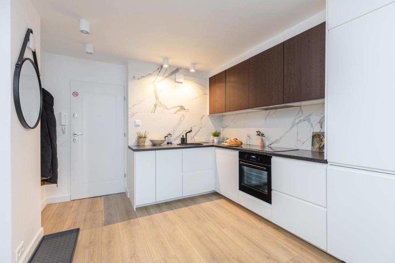 Ferienwohnung Superapart Jana Pawla II 26 Warschau Exterior foto