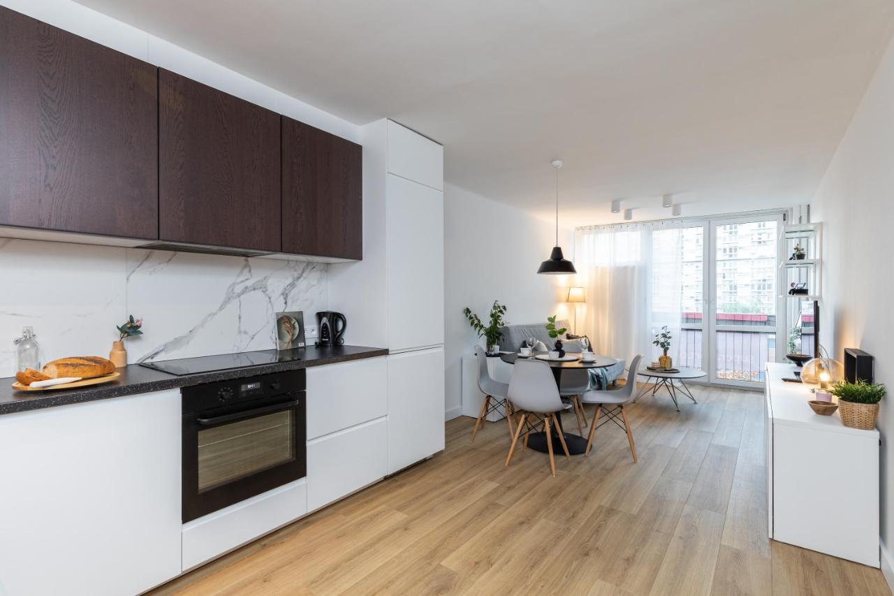 Ferienwohnung Superapart Jana Pawla II 26 Warschau Exterior foto